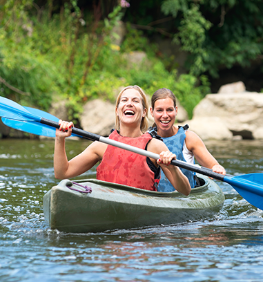 Exploration en kayak