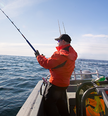 Pêche à la traîne